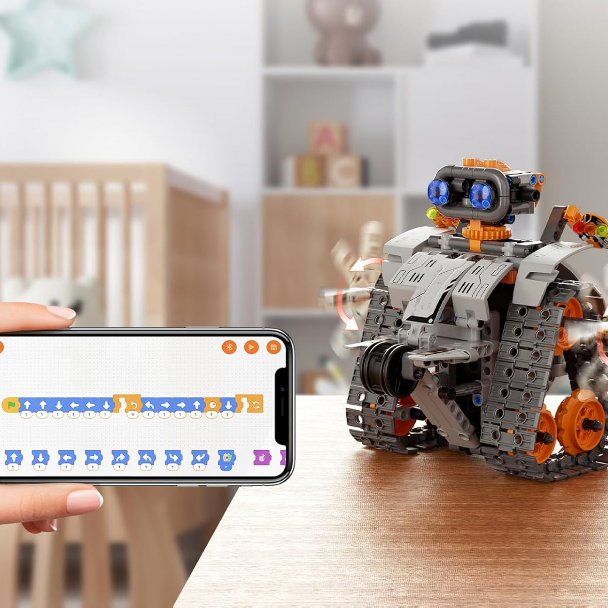 Sillbird Technik Robot 5-в-1 з робототехнічним набором та пультом дистанційного керування